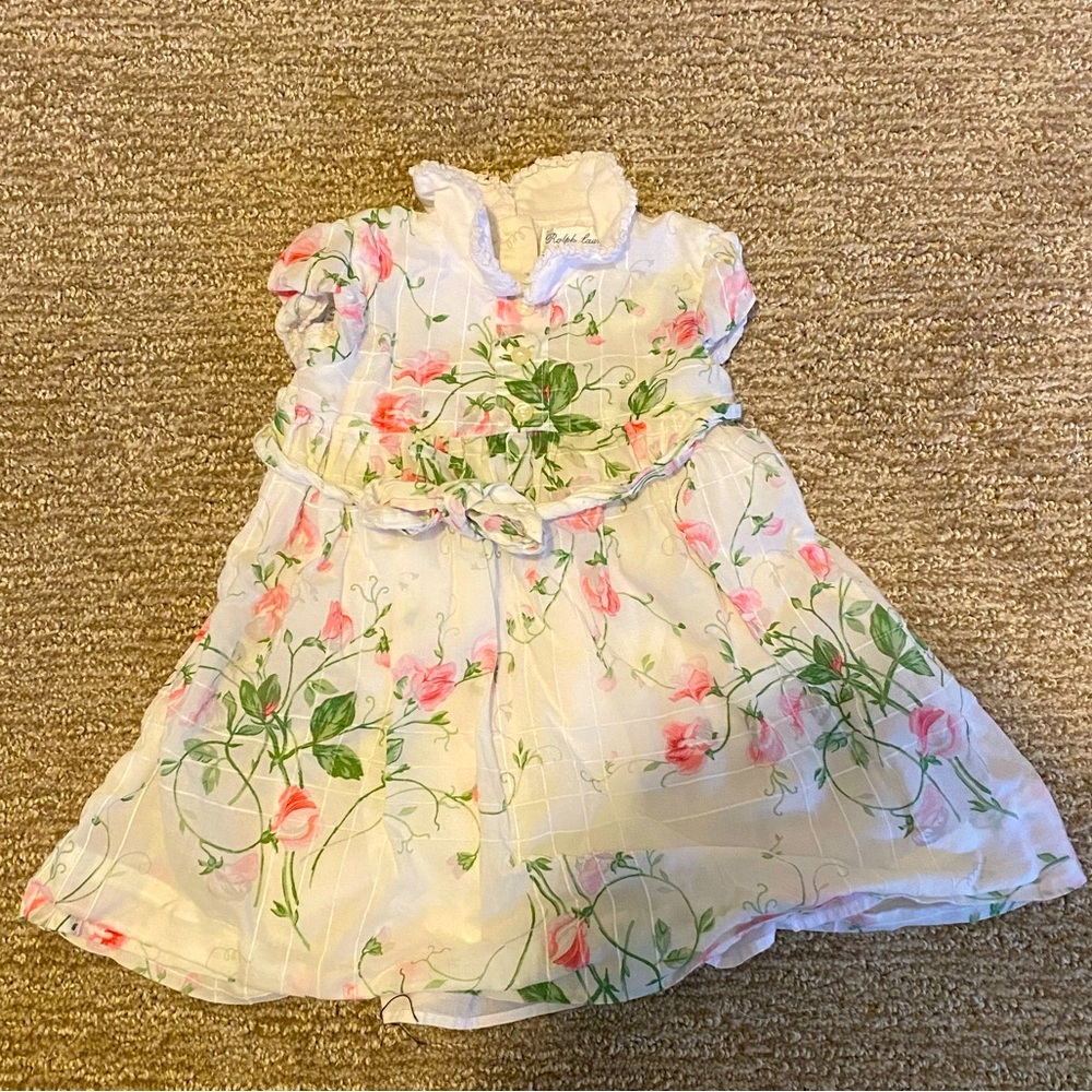 Ralph Lauren Girls 9 Month Summer Dress